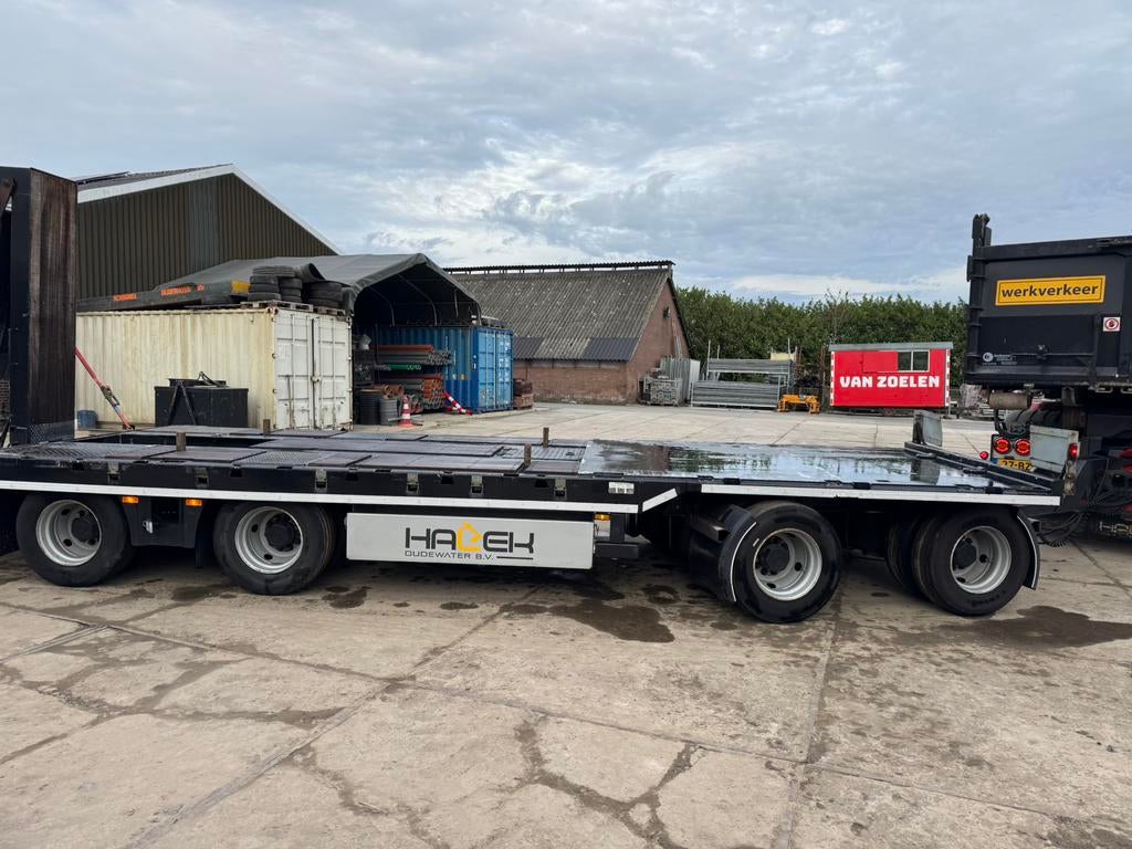 4-assige dieplader, Bedrijf, Aanhangers en Opleggers, Te koop