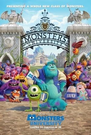 MONSTERS   UNIVERSITY      filmposter., Rechthoekig Staand, Verzenden, Nieuw, A1 t/m A3