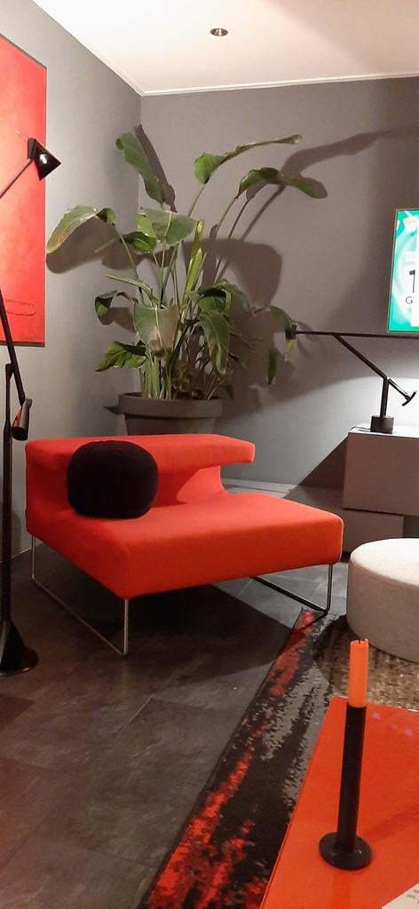 2 Moroso fauteuils in zeer goede staat, Huis en Inrichting, Ophalen of Verzenden, Zo goed als nieuw, 75 tot 100 cm, 50 tot 75 cm