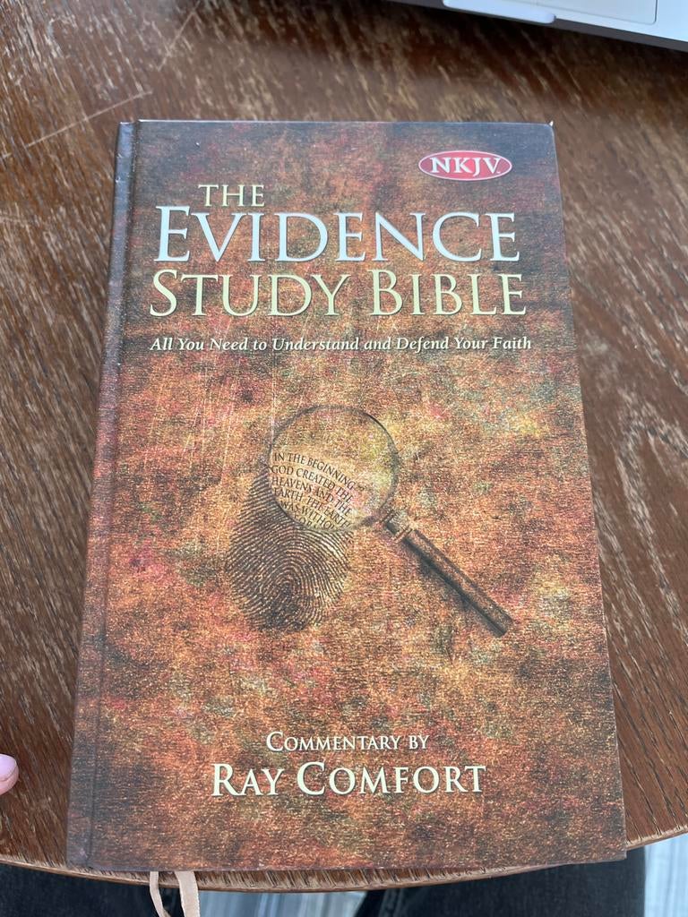 The Evidence Study Bible - Ray Comfort (NKJV), Ophalen of Verzenden, Zo goed als nieuw, Christendom | Protestants