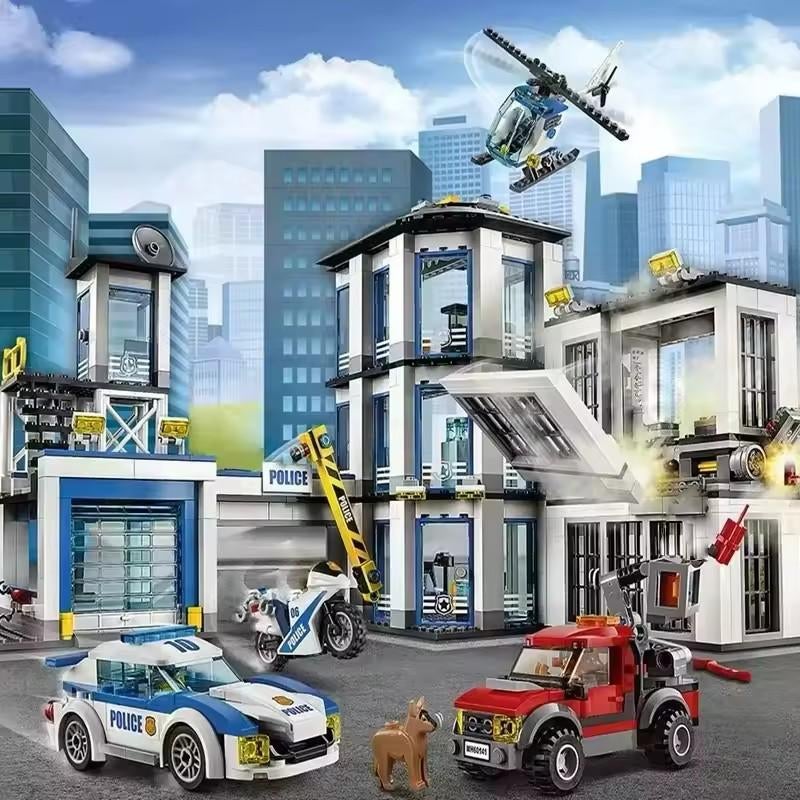 Lego City Politiebureau 60141, City, Lego, Ophalen of Verzenden, Complete set