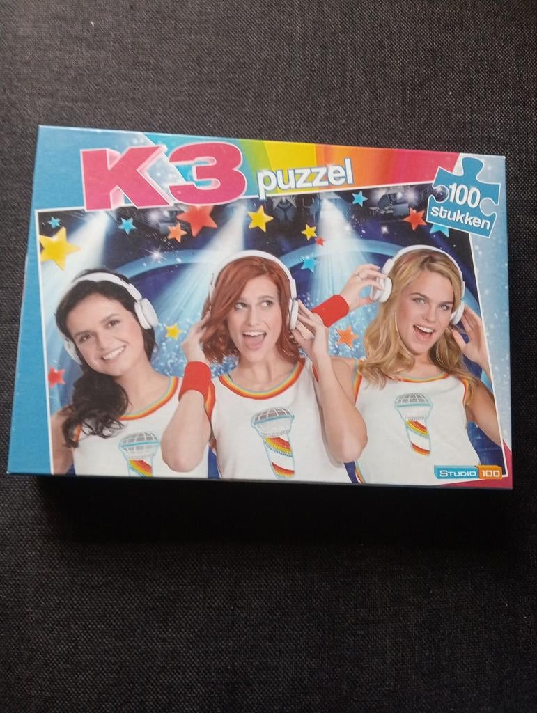 K3 Puzzel 100 Stukjes - Perfecte Staat, Ophalen, Meer dan 50 stukjes, Zo goed als nieuw, 6 jaar of ouder