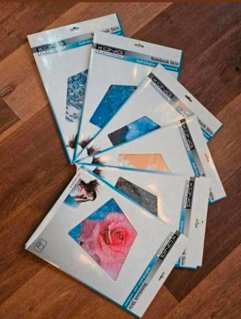 Konig Laptop Sticker / Notebook Skin Cover - Diverse Designs, Computers en Software, Laptophoezen, Ophalen of Verzenden, 17 inch of meer