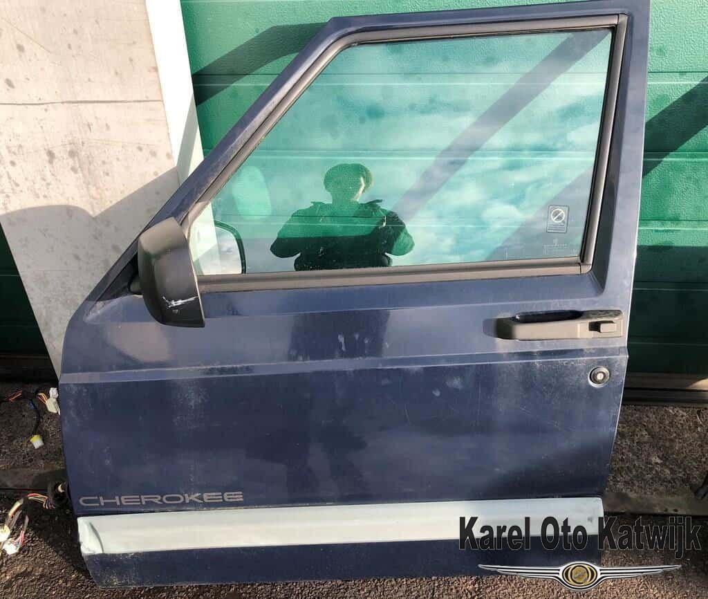 Voordeur Links (kale deur) Jeep Cherokee XJ 1998-2000, Auto-onderdelen, Gebruikt, Carrosserie en Plaatwerk, -, Ophalen of Verzenden