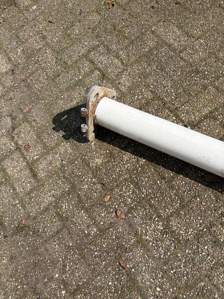 Vlaggenmast 2x, Ophalen, Gebruikt