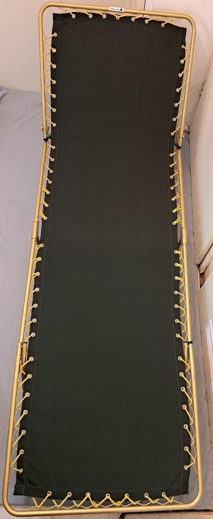 Lafuma Modern Relax Ligbed Verstelbaar Inklapbaar Comfort, Ophalen of Verzenden, Zo goed als nieuw, Metaal