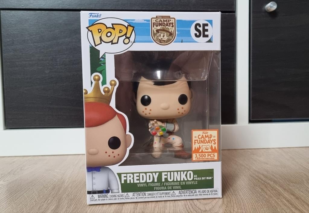 Freddy funko as polka-dot man, Verzamelen, Ophalen of Verzenden, Nieuw