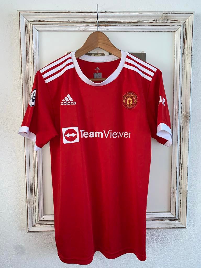 Manchester United Thuisshirt 2021/2022 maat S, Maat M, Ophalen of Verzenden, Zo goed als nieuw, Shirt