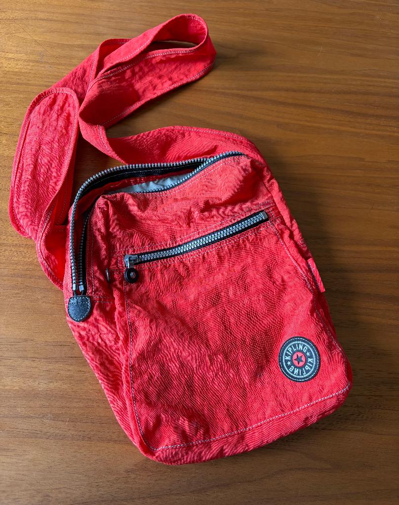 Kipling crossbody tas oranje, Ophalen of Verzenden, Zo goed als nieuw, Oranje, Kipling