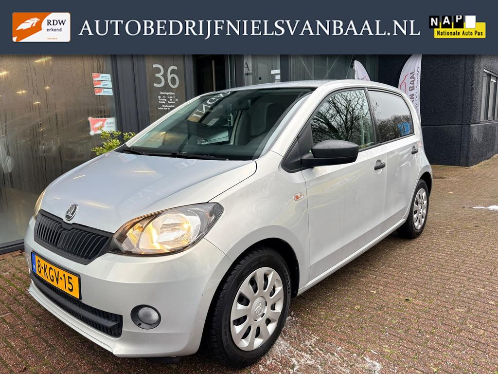 Skoda Citigo 1.0 Greentech Arctic 121Dkm NAP/Airco/5-Drs, Voorwielaandrijving, Gebruikt, 840 kg, 60 pk