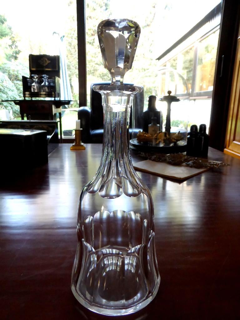 TOP antieke kristallen karaf * 31 cm hoog           nr. 10, Ophalen of Verzenden