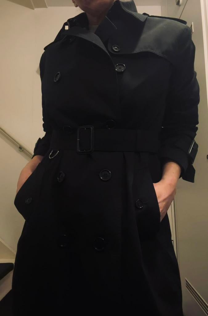 Vintage Burberry Westminster Trenchcoat - UK 14, Kleding | Dames, Jassen | Zomer, Ophalen of Verzenden, Gedragen, Maat 42/44 (L)