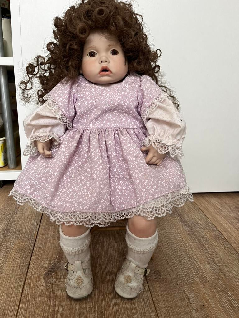 Porseleine pop, Verzamelen, Ophalen, Gebruikt, Pop