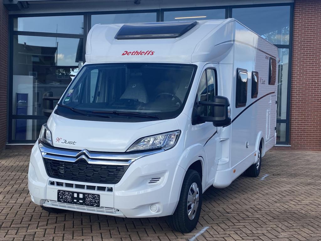 Dethleffs Just90 Citroën 165 pk 4Pers, Ringverwarming, Bedrijf, Dethleffs, L-zit