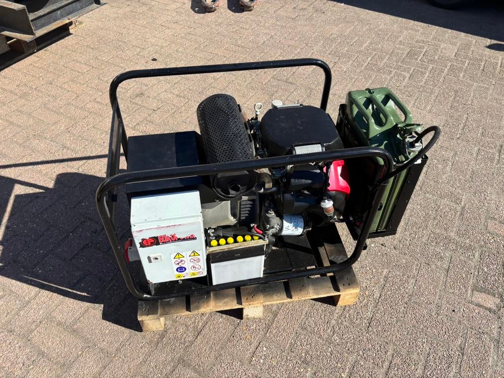 10 KVA Aggregaat 230/400 Volt Honda benzine generator, Doe-het-zelf en Verbouw, Aggregaten, Ophalen, Gebruikt, Benzine