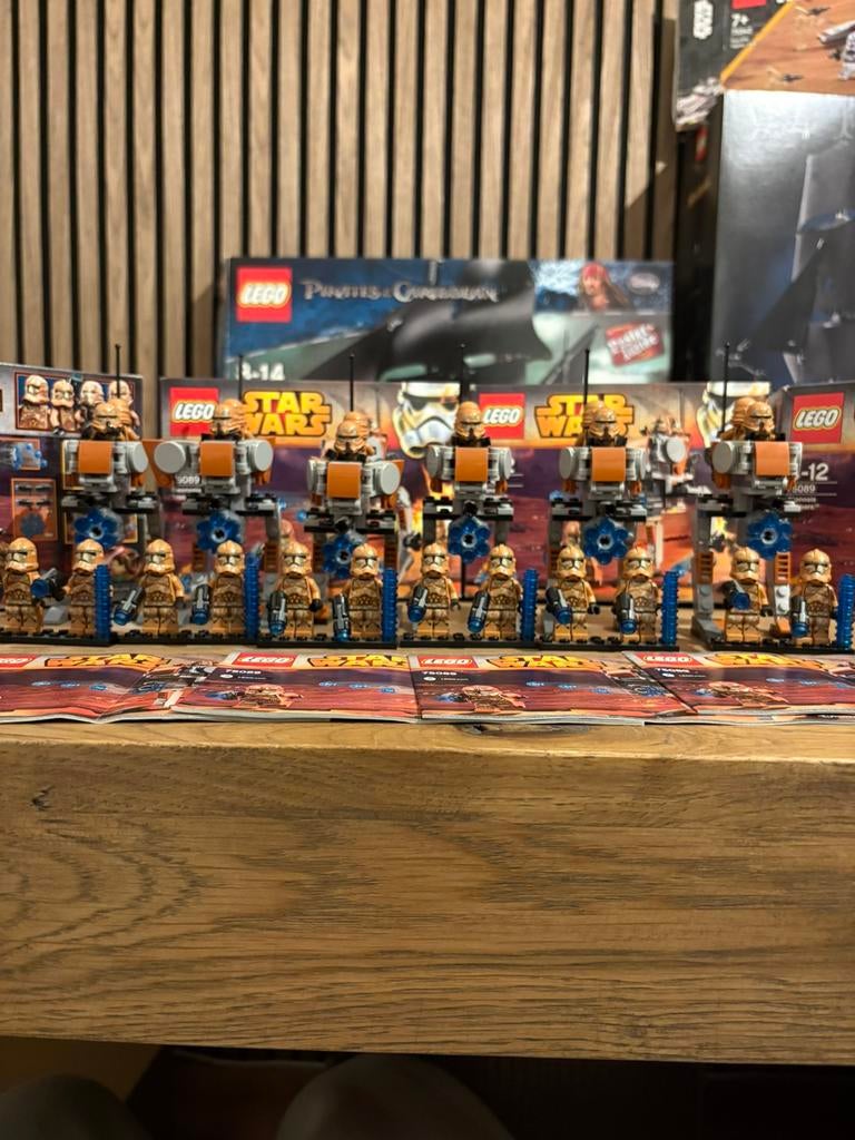 Lego 75089 Geonosis Troopers 6x, Star Wars, Lego, Ophalen of Verzenden, Complete set