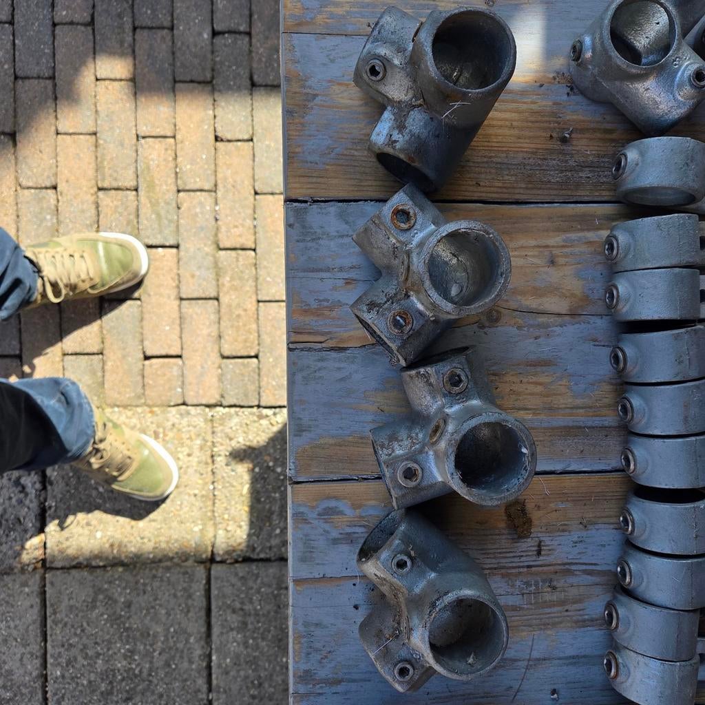 Diverse Steigerbuis Koppelingen 42mm - Gebruikt, Ophalen, Gebruikt, Overige typen