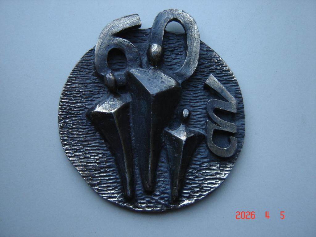 Herdenkingspenning 60 jaar CNV in prima staat., Ophalen of Verzenden, Zo goed als nieuw, Overige typen