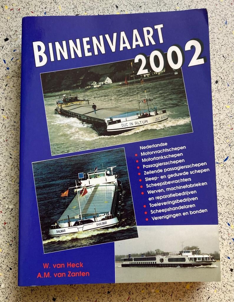 Binnenvaart 2002 Alkenreeks, Verzenden, Zo goed als nieuw, Motorboot, Boek of Tijdschrift