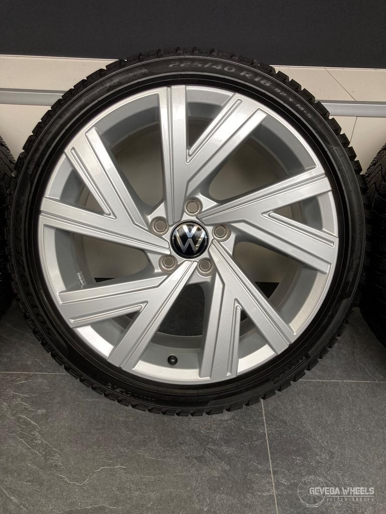 18” originele Volkswagen Golf ‘Bergamo’ velgen winterbanden, 18 inch, Gebruikt, -, -
