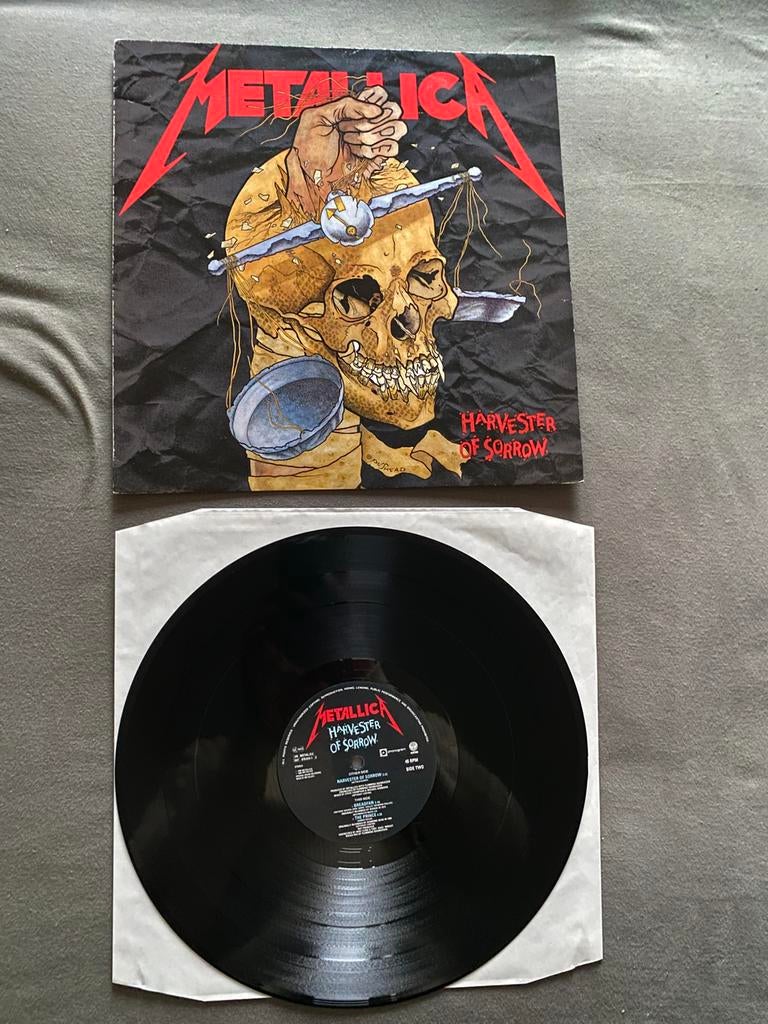 Metallica Harvester 12” Vinyl, Cd's en Dvd's, Vinyl | Hardrock en Metal, Ophalen of Verzenden, Zo goed als nieuw