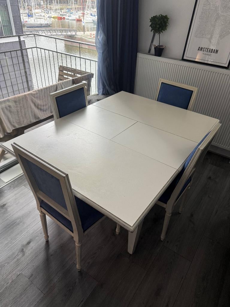 Gratis eetkamerset + salontafel | 4 stoelen | uitschuifbaar, Ophalen, 50 tot 100 cm, Vier personen, Grenenhout
