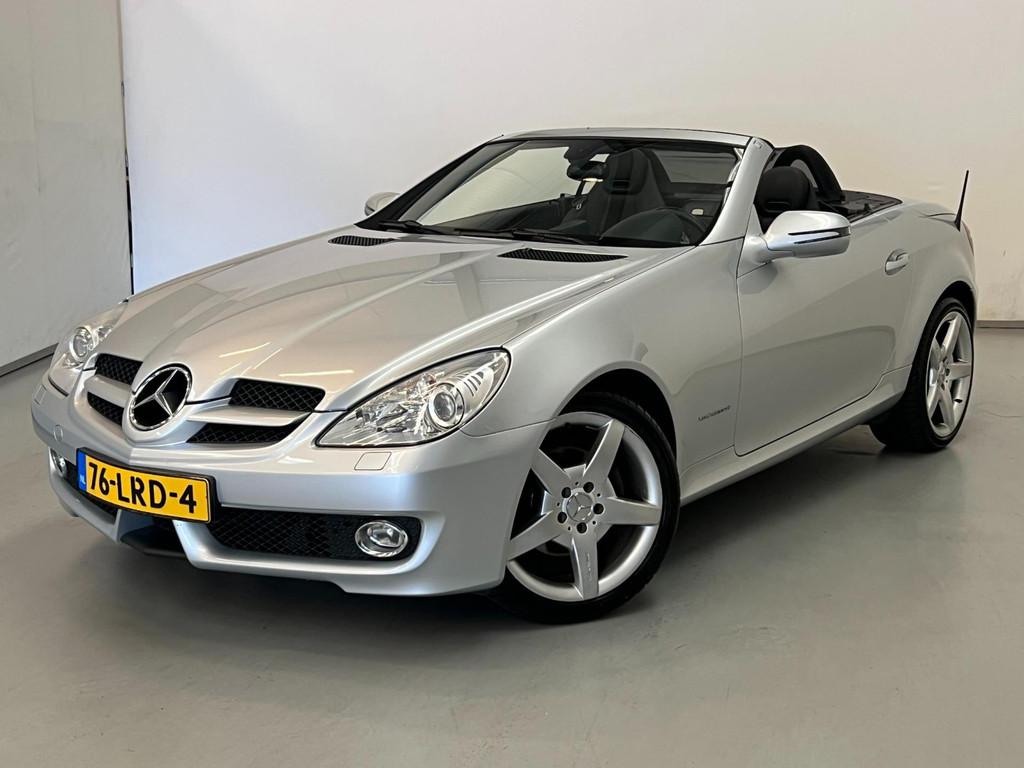 Mercedes-Benz SLK-klasse 200 K / AMG 18" / Facelift / Airsca, Achterwielaandrijving, Gebruikt, Zwart, 4 cilinders