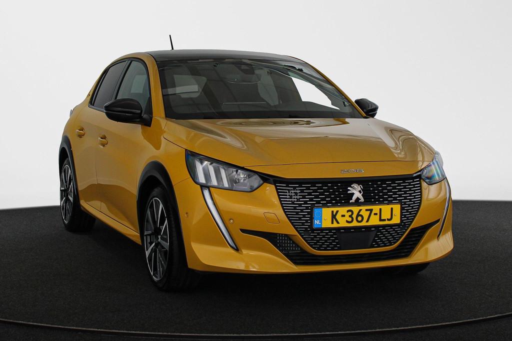 Peugeot 208 1.2 PureTech GT Automaat Panoramadak Keyless Sto, Auto's, Lichtsensor, Stof, Gebruikt, Euro 6