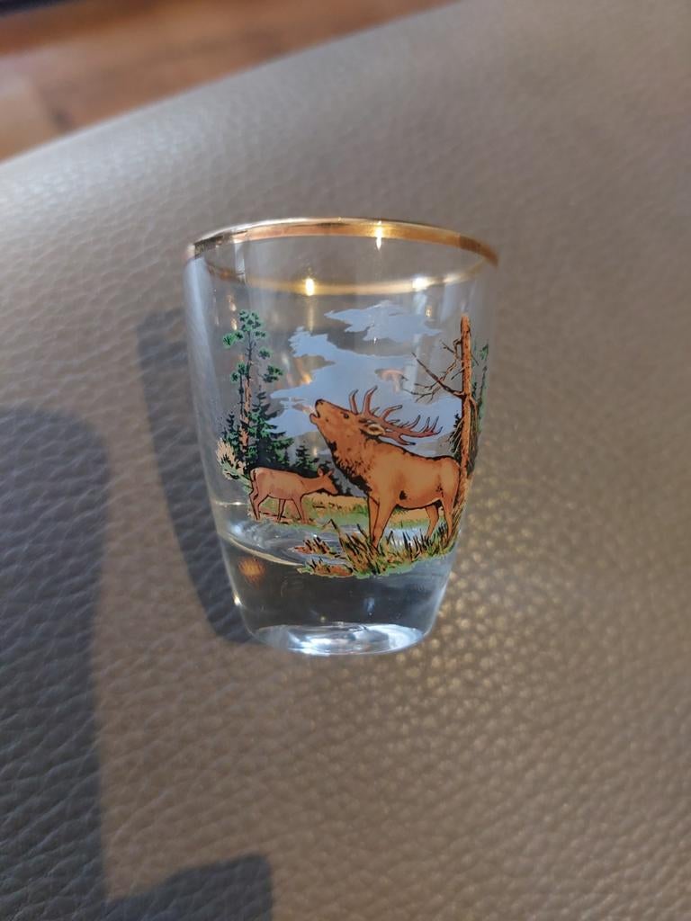 Beekbergen glaasje souvenir, Verzamelen, Ophalen of Verzenden, Bierglas