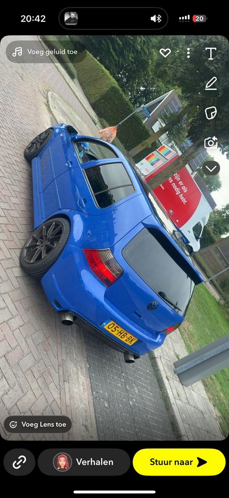 Volkswagen Golf 1.8 20V 110KW 2001 Blauw, 4 cilinders, Blauw, Origineel Nederlands, Handgeschakeld