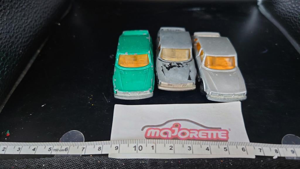 3 Majorette Saab modelauto's - Gebruikt, Ophalen of Verzenden, Gebruikt, Auto, Overige merken