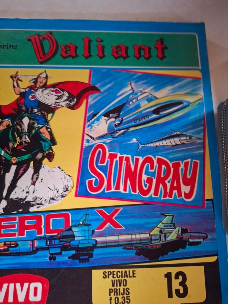 Prins Valiant, Stingray, Zero X Vivo stripboeken, Meerdere stripboeken, Ophalen of Verzenden, Gelezen, Diverse