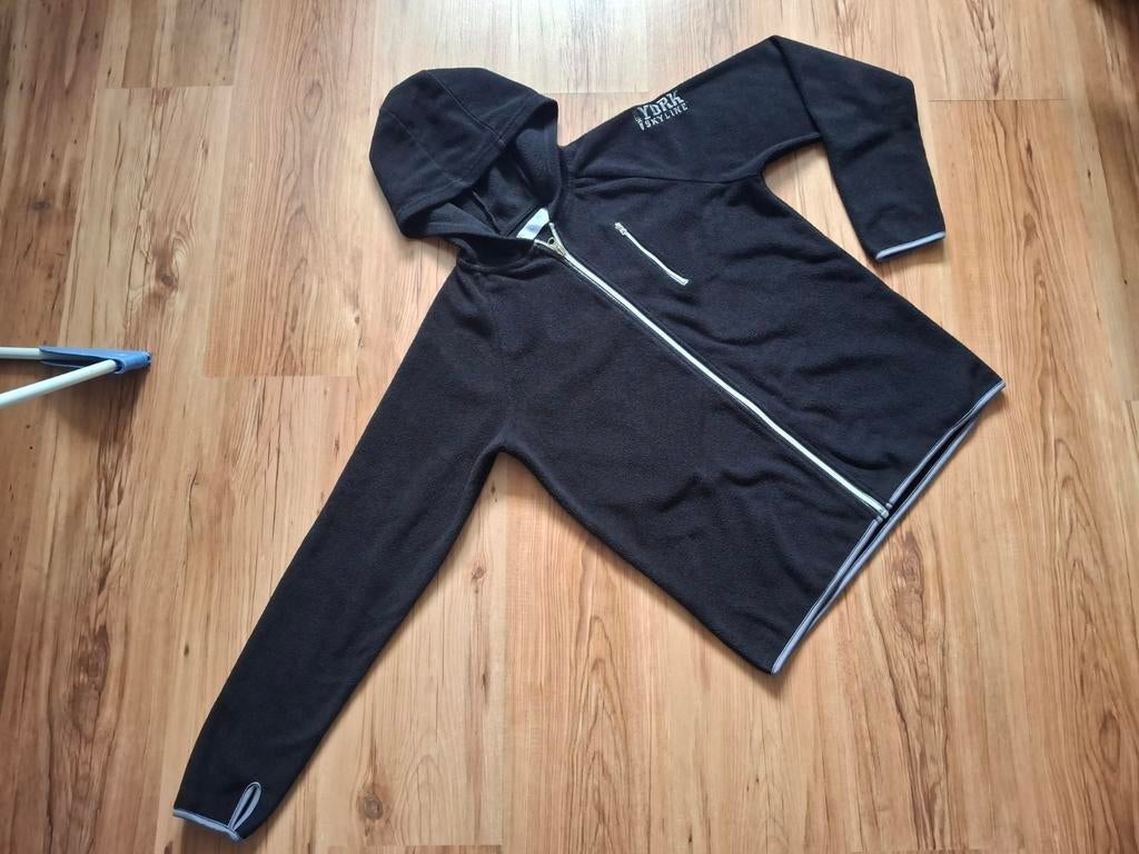 Bonprix zwart fleece vest, mt 164/170, Kinderen en Baby's, Kinderkleding | Maat 164, Ophalen of Verzenden, Zo goed als nieuw