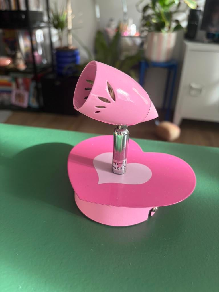 Y2k hartjes spotlamp, Y2k, Metaal of Aluminium, Ophalen of Verzenden, Zo goed als nieuw