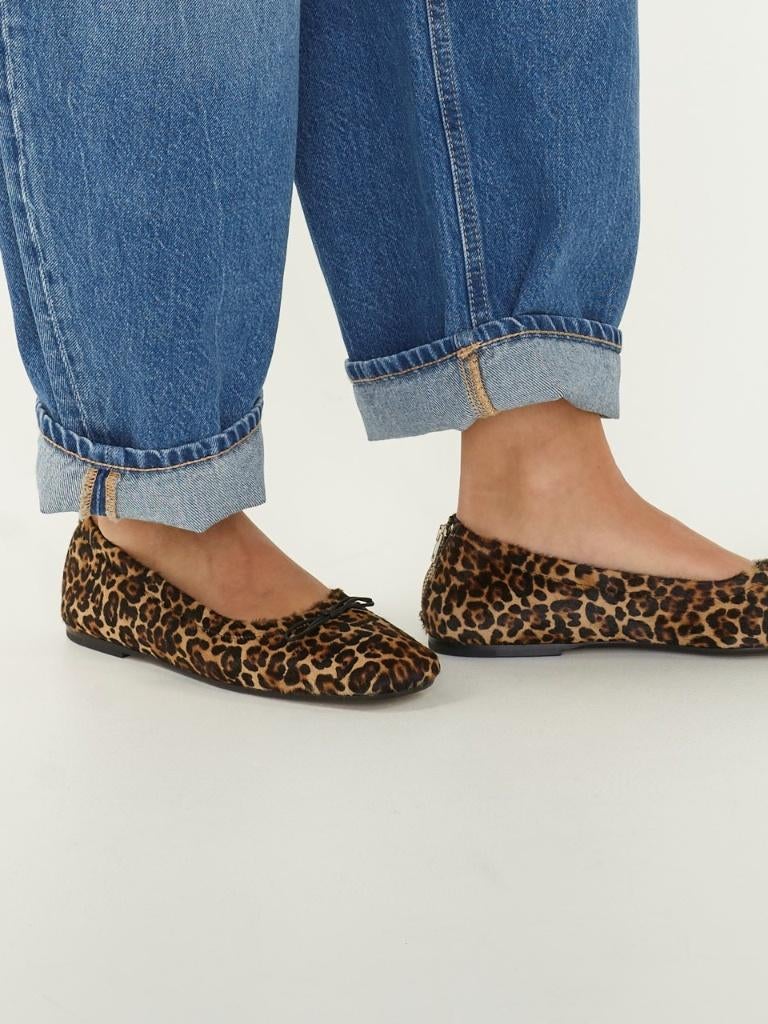 golden goose deluxe brand animal print ballerina's | 38, Bruin, Nieuw, Ballerina's, Ophalen of Verzenden
