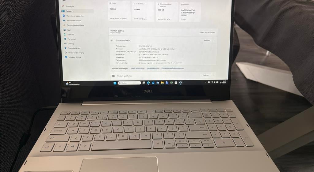 Dell inspirion 15 touchscreen 7000 2 in 1, Ophalen, Zo goed als nieuw, 15 inch, 2 tot 3 Ghz