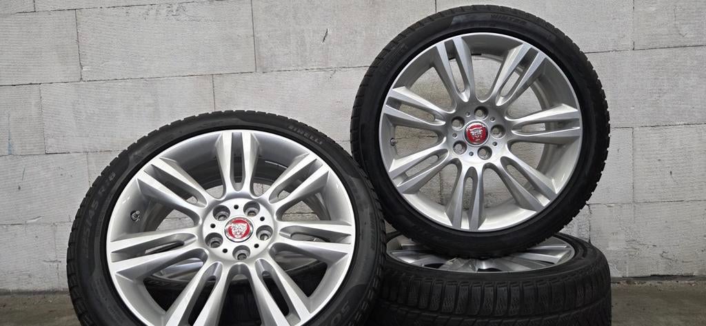 18" Jaguar XE X-type S-type XJ X350 originele velgen set, Auto-onderdelen, Banden en Velgen, Banden en Velgen, Winterbanden, 18 inch