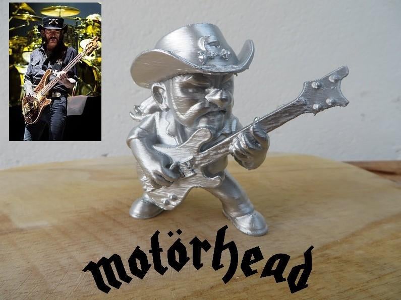 Rock action figure Lemmy (Motörhead) - Vintage Retro -, Ophalen of Verzenden, Nieuw, Pop, Beeldje of Miniatuur