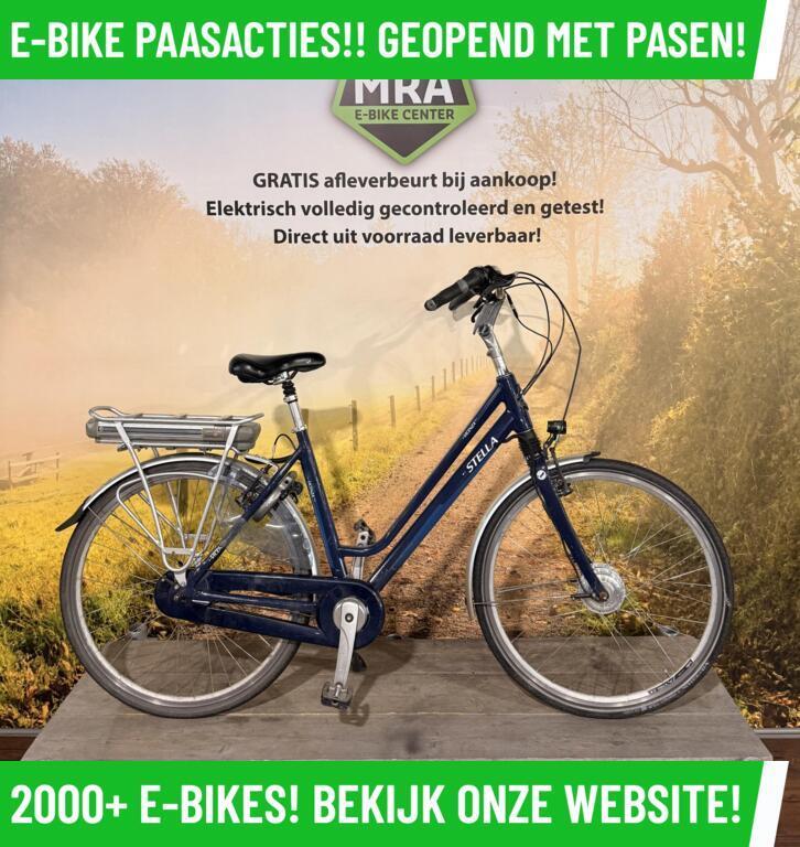 Stella Vicenza Elektrische fiets met voorwiel motor ebike!, Overige merken, Ophalen of Verzenden, Zo goed als nieuw, Stella