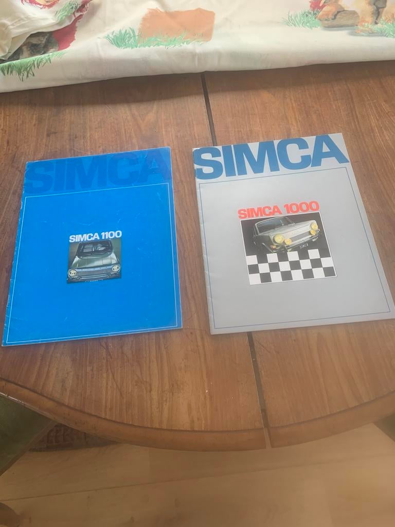 Simca 1000 en 1100, Boeken, Ophalen of Verzenden, Zo goed als nieuw, Overige merken