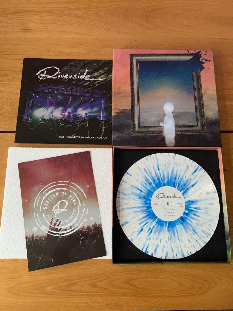 Riverside - Lost & found live vinyl 3LP box splatter, Ophalen of Verzenden, Zo goed als nieuw, 12 inch, Poprock