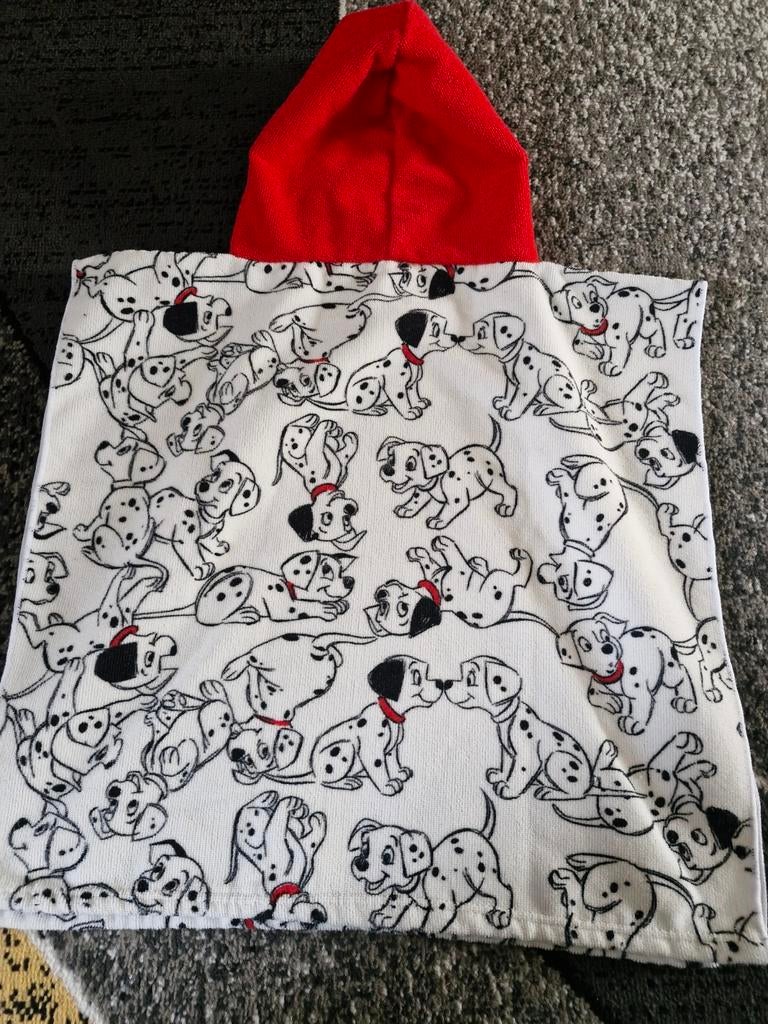Badcape 101 dalmatiers, Zeeman, Jongen of Meisje, One size, Onbekend