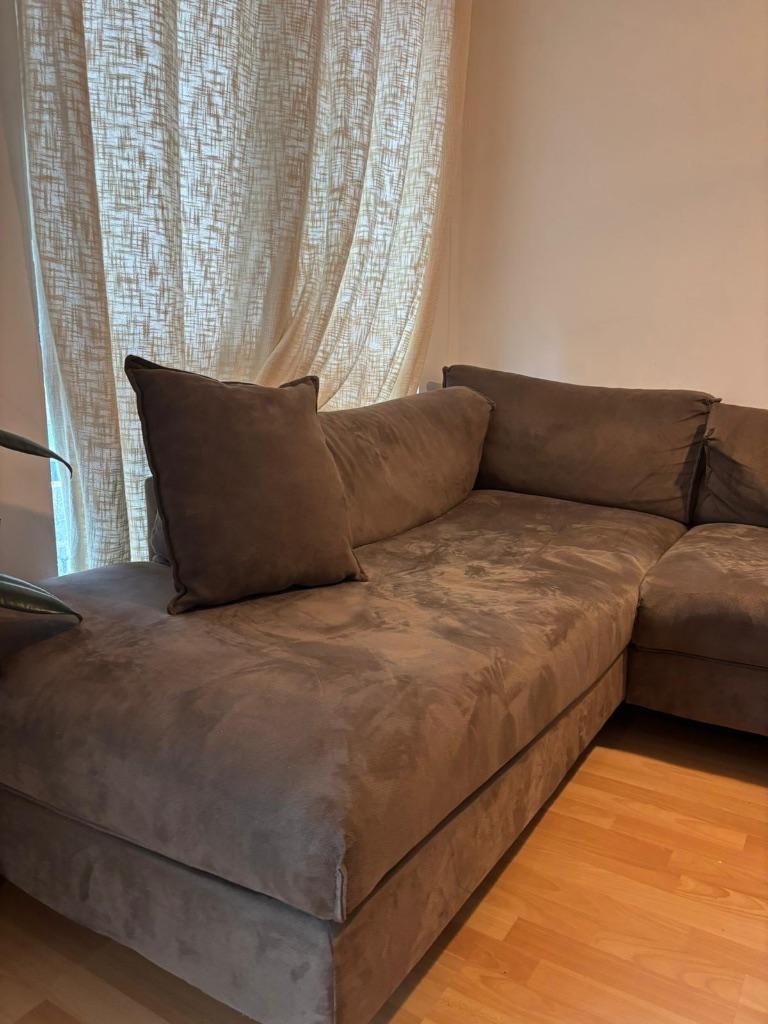 Hoekbank Jonas **OPHALEN EIND APRIL**, Huis en Inrichting, Banken | Bankstellen, Ophalen, 250 tot 300 cm, Gebruikt, Hoekbank