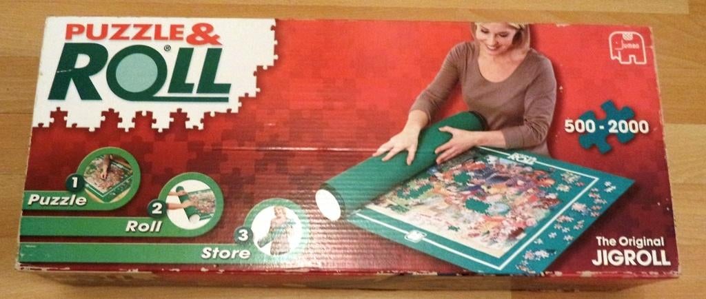 Jumbo puzzelmat, Ophalen of Verzenden, Meer dan 1500 stukjes, Zo goed als nieuw, Legpuzzel