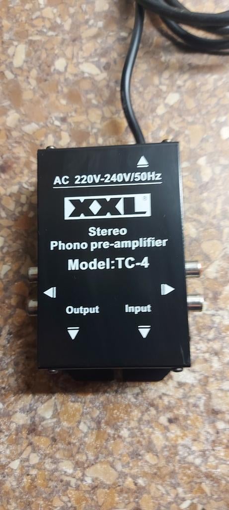 XXL Stereo Phono Voorversterker TC-4, Ophalen of Verzenden, Gebruikt, Stereo, Overige merken