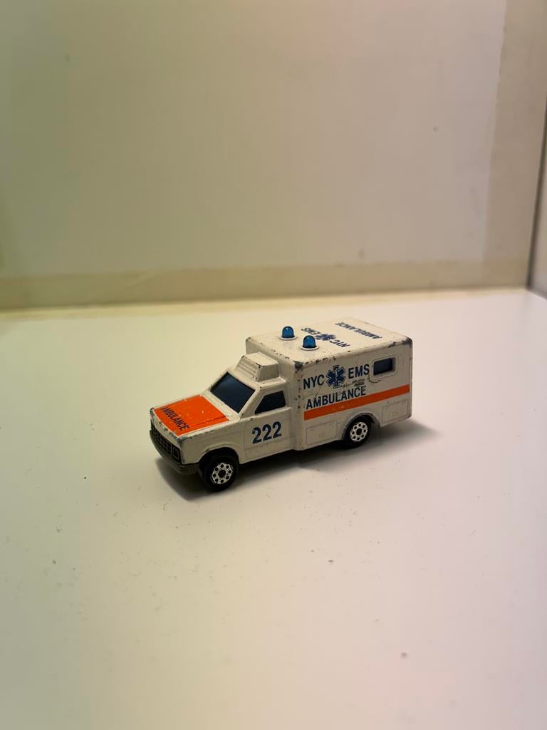 Majorette Ambulance - Vintage Speelgoedauto, Verzamelen, Speelgoed, Ophalen of Verzenden, Gebruikt