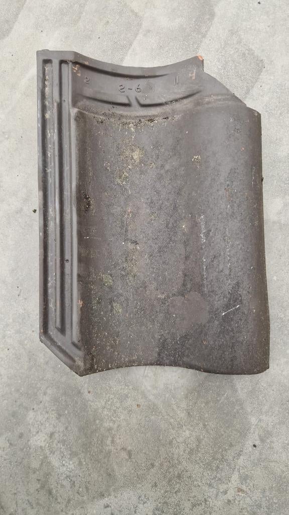 Circa 6000 Ovh KDN 6 dakpannen grijs/bruin gespoten, Steen of Klei, Ophalen of Verzenden, Zo goed als nieuw, 15 m² of meer