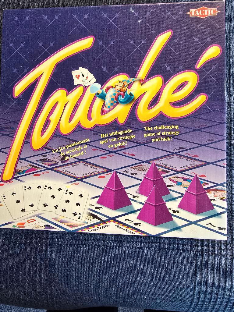 Spel: Touché, Hobby en Vrije tijd, Gezelschapsspellen | Bordspellen, Vijf spelers of meer, Ophalen of Verzenden, Nieuw, Tactic Games