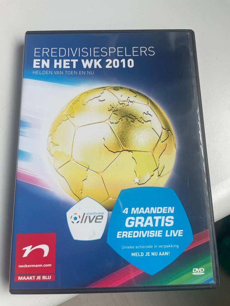 Eredivisiespelers en het WK 2010 DVD, Voetbal, Alle leeftijden, Ophalen of Verzenden, Zo goed als nieuw