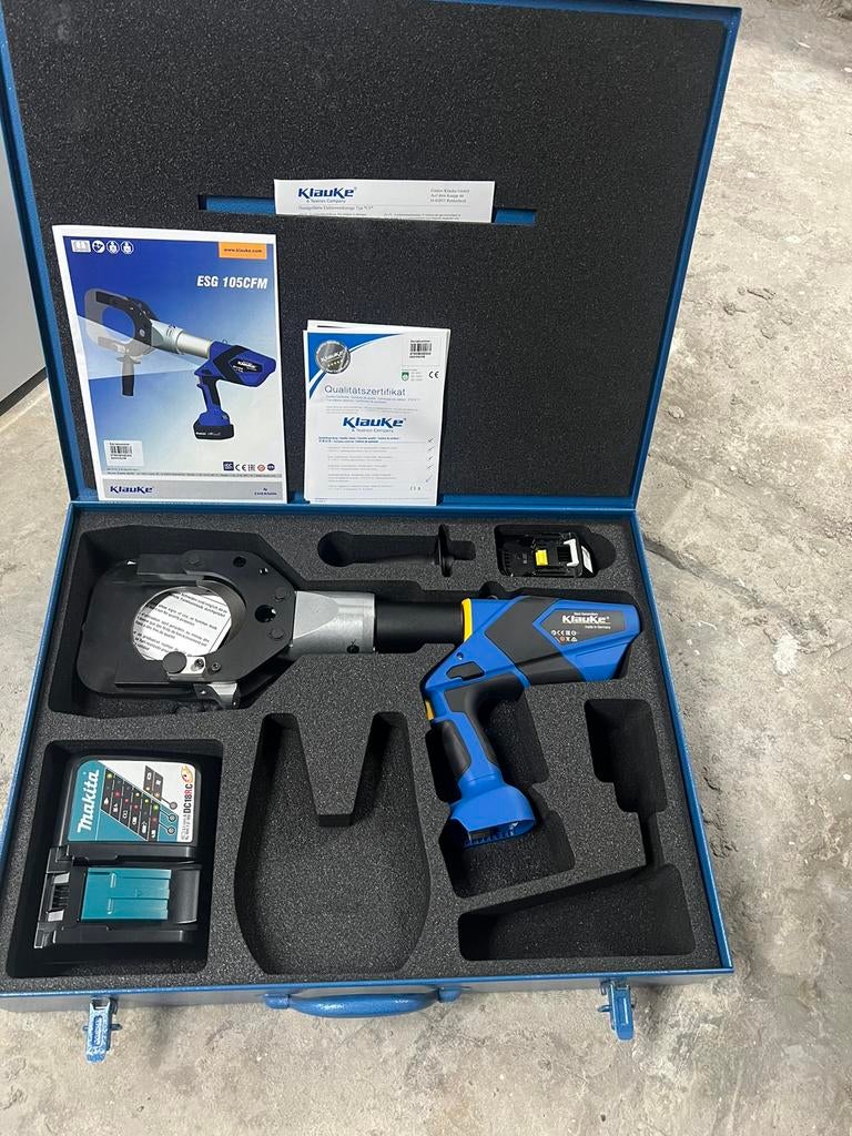 Klauke ESG 105CFM Kabelschaar / Kabelknipper NIEUW, Doe-het-zelf en Verbouw, Gereedschap | Handgereedschap, Ophalen of Verzenden